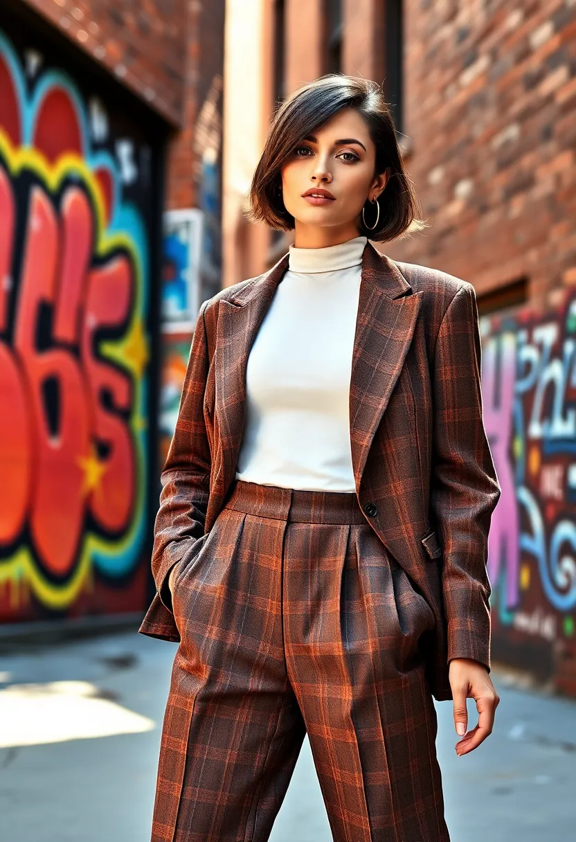 28 Bob with Curtain Bangs That Are Stylish - 8. Asymmetrical Bob with Curtain Bangs
