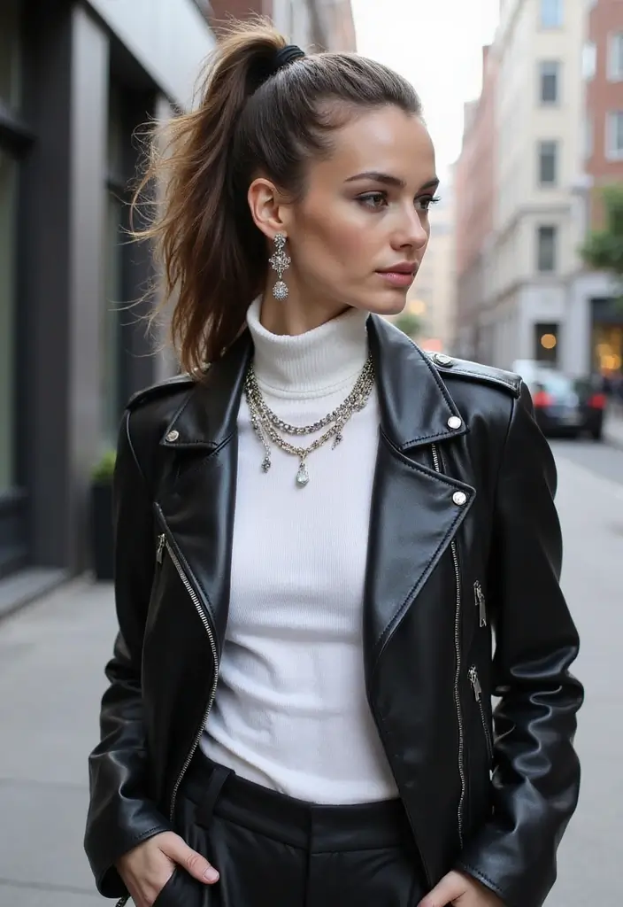 28 Chic Ponytail Ideas for Eco-Conscious Fashionistas - 13. Asymmetrical Ponytail