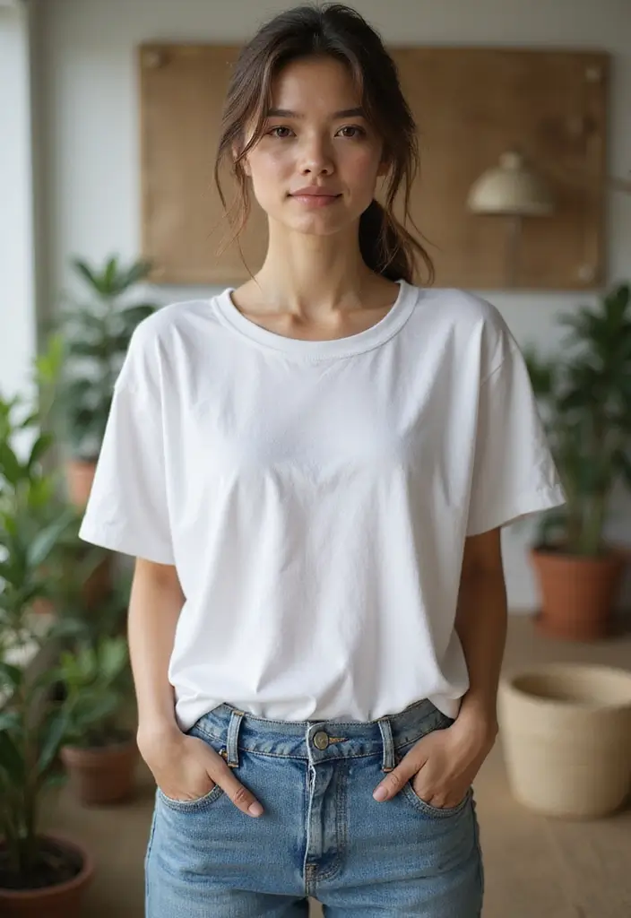 28 Chic Ponytail Ideas for Eco-Conscious Fashionistas - 2. Low Messy Ponytail