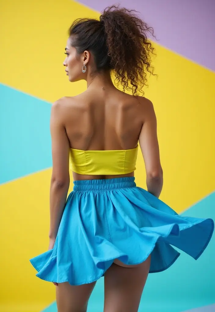 28 Chic Ponytail Ideas for Eco-Conscious Fashionistas - 23. Puffed Ponytail