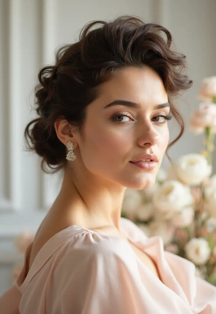 28 Easy Hairstyles Updo Styles for Any Event - 17. Pompadour Updo
