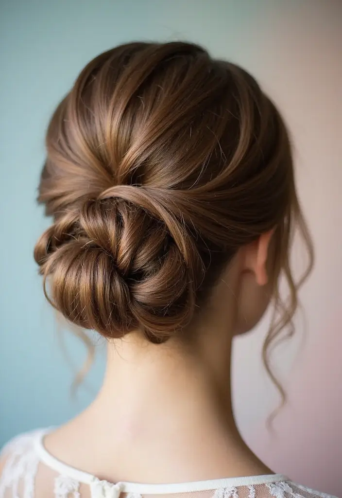 28 Easy Hairstyles Updo Styles for Any Event - 21. Knot and Loop Updo