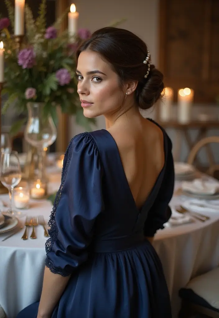 28 Effortless Boho Hairstyles for Medium Length Hair Easy to Style - 18. Soft French Twist