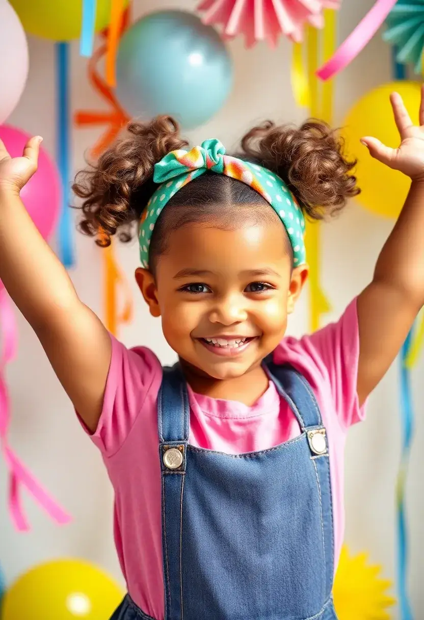 28 Hair Styles Kids Will Love Wearing - 20. Trendy Headband Styles