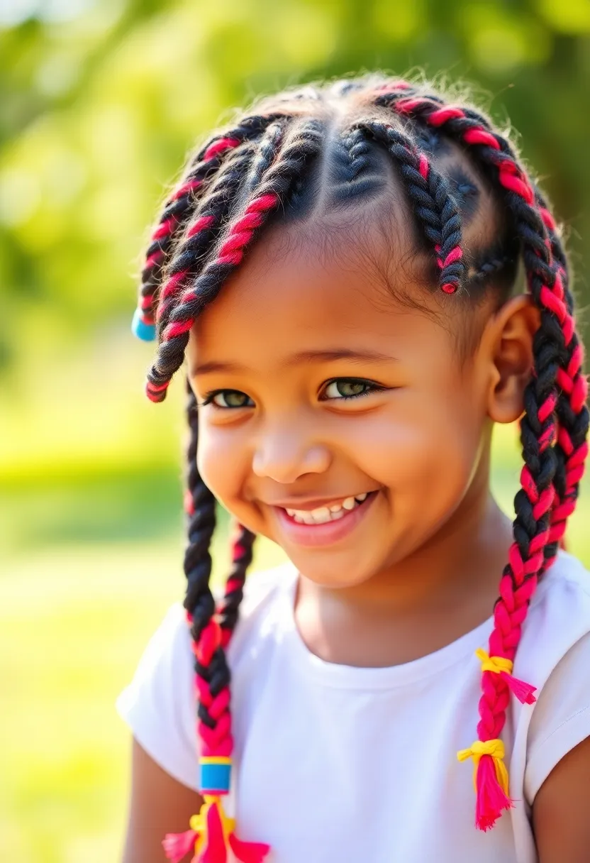 28 Hair Styles Kids Will Love Wearing - 23. Twisted Rope Braid