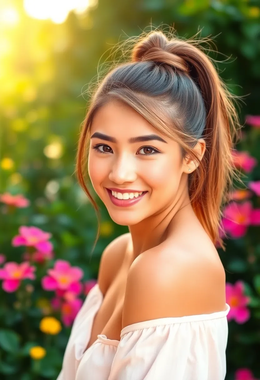28 Hair Styles Kids Will Love Wearing - 24. Ponytail with a Twist