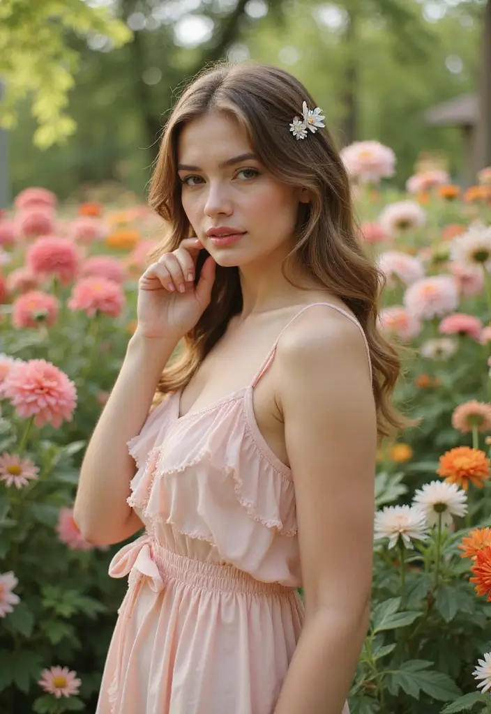 28 Haircut Styles That Suit Every Personality - 9. The Half-Up, Half-Down Style