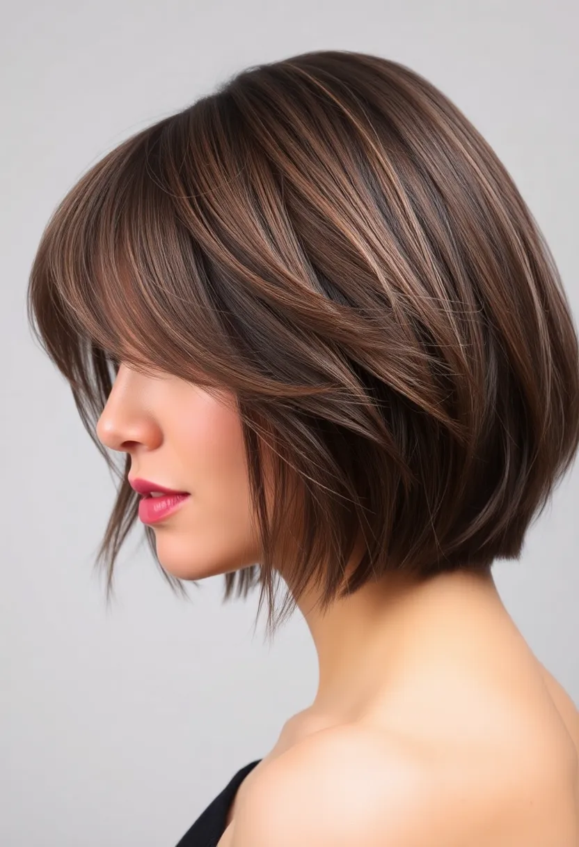 28 Haircuts for Thin Fine Hair to Add Volume - 10. Razored Bob