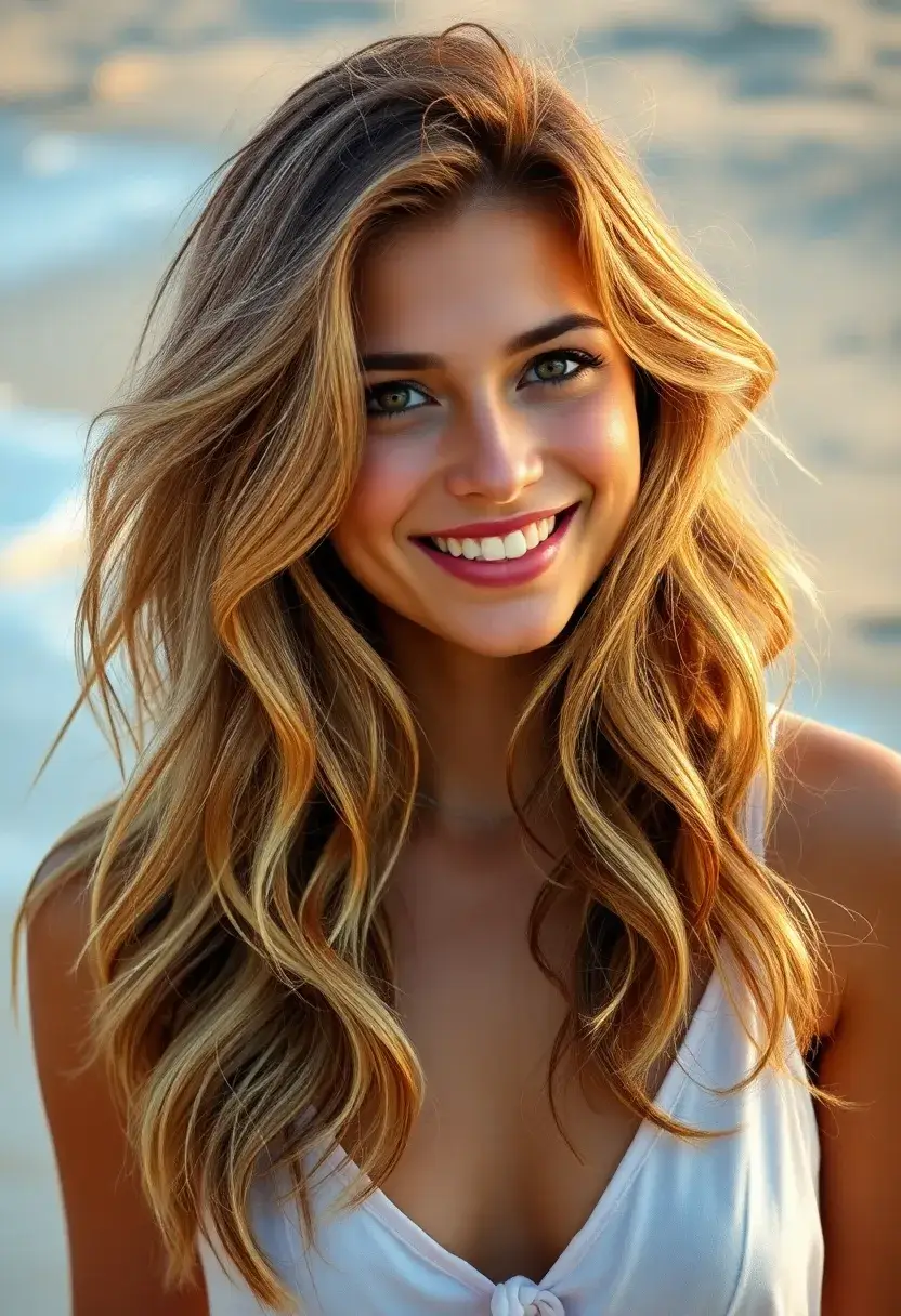 28 Haircuts for Thin Fine Hair to Add Volume - 20. Beachy Layers
