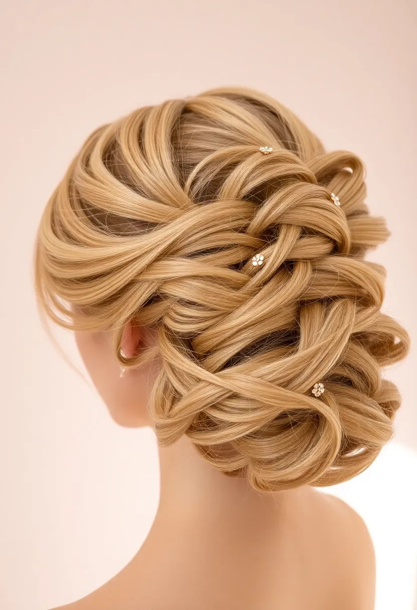 28 Haircuts for Thin Fine Hair to Add Volume - 21. Soft Layered Updo