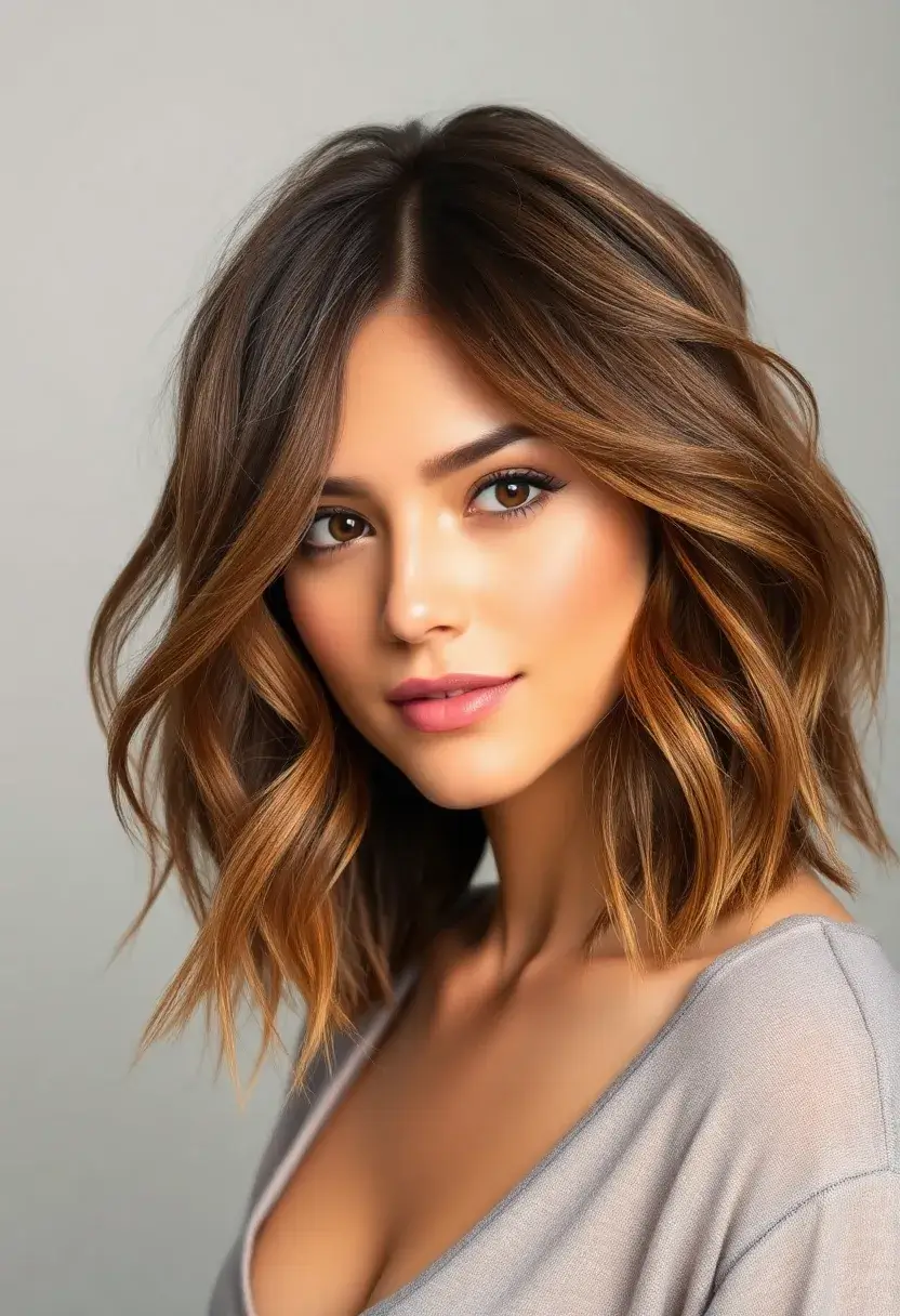 28 Haircuts for Thin Fine Hair to Add Volume - 3. Textured Lob