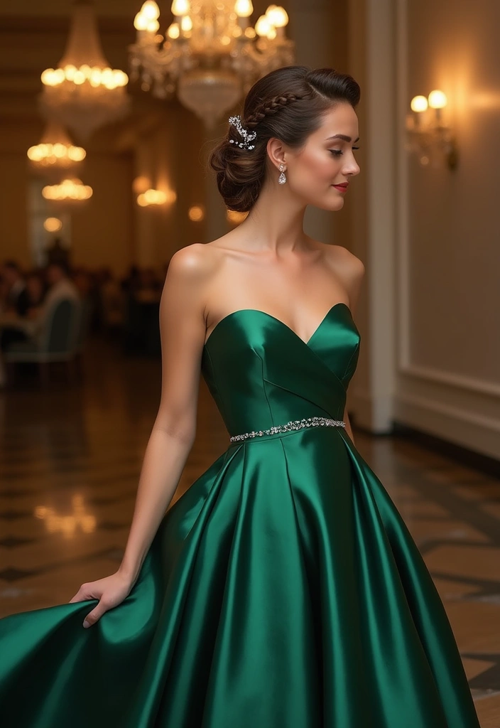 28 Hairstyles for Thin Hair Medium That Are Stylish - 14. Elegant Updo