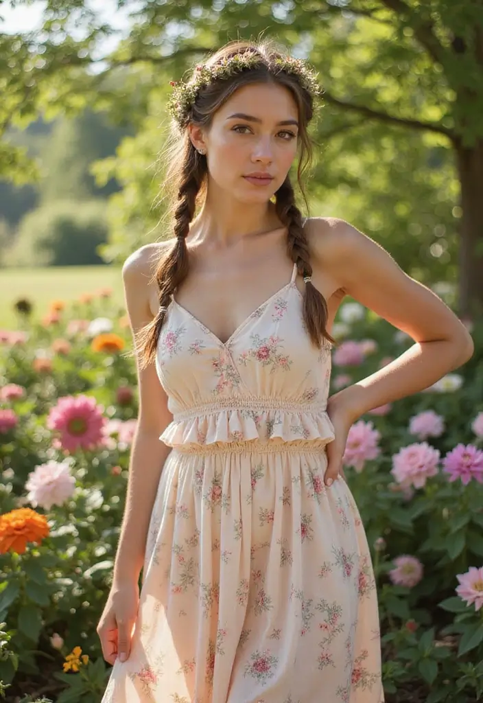 28 Hairstyles for Thin Hair Medium That Are Stylish - 8. Braided Crown