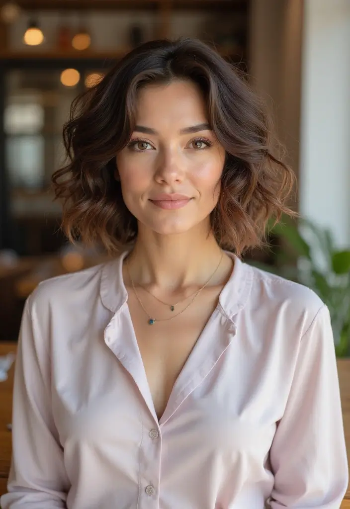 28 Layered Bob Hairstyles to Freshen Up Your Look - 13. Mixed Lengths for Added Volume