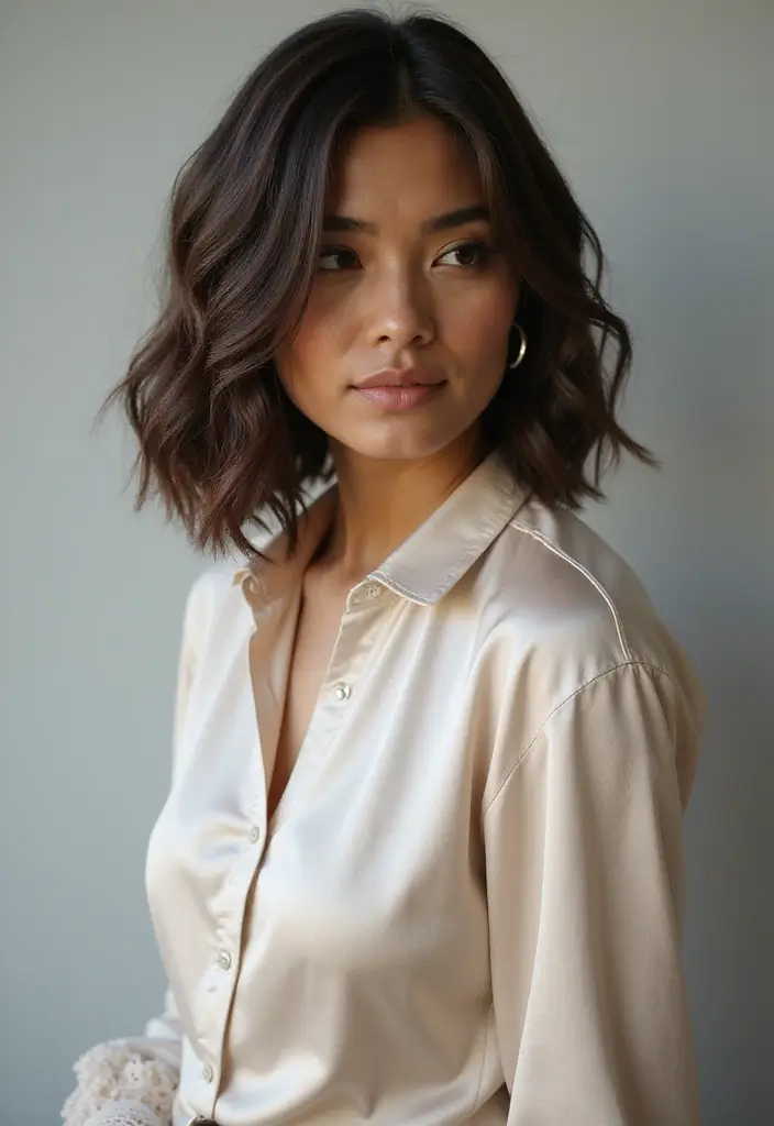 28 Layered Bob Hairstyles to Freshen Up Your Look - 3. Sleek and Smooth Layers