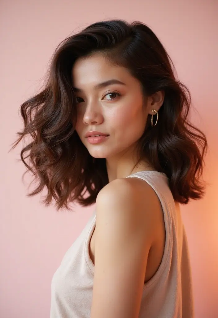 28 Layered Bob Hairstyles to Freshen Up Your Look - 6. Shoulder-Length Layers