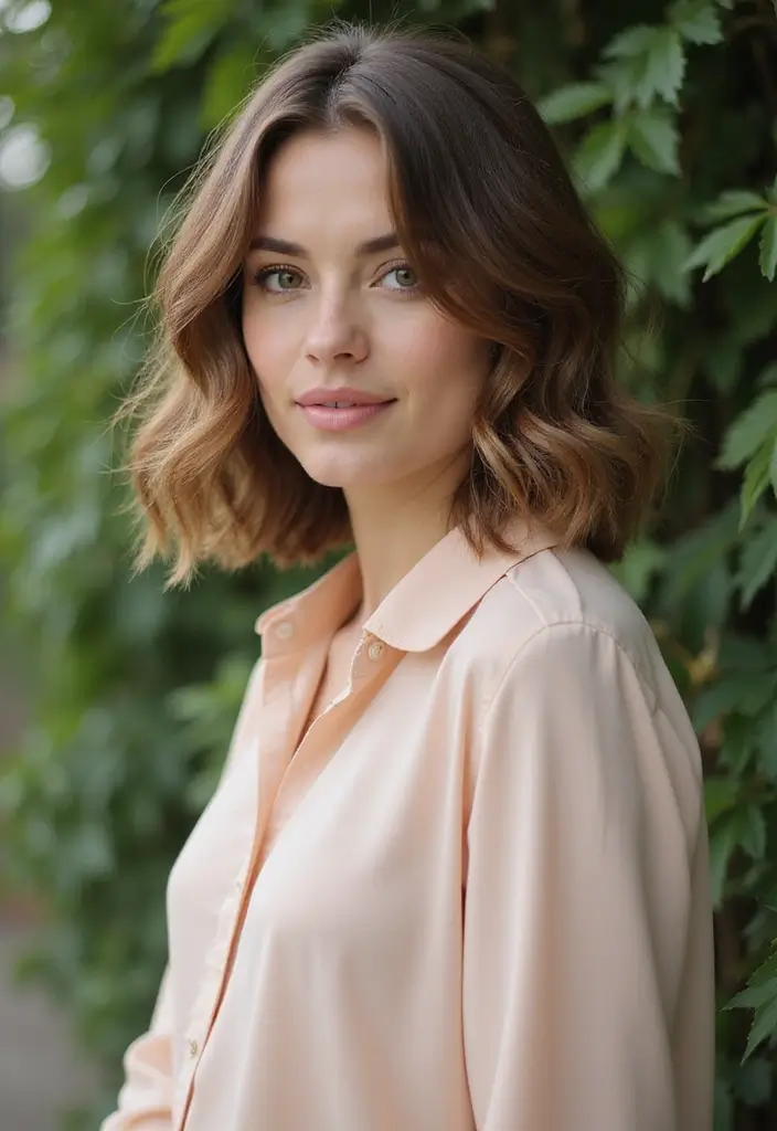 28 Layered Bob Hairstyles to Freshen Up Your Look - 9. Layered Bob with Loose Waves