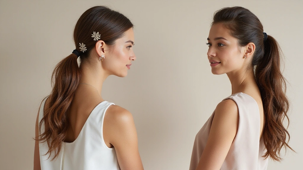 28 Medium Length Ponytail Hairstyles That Are Chic