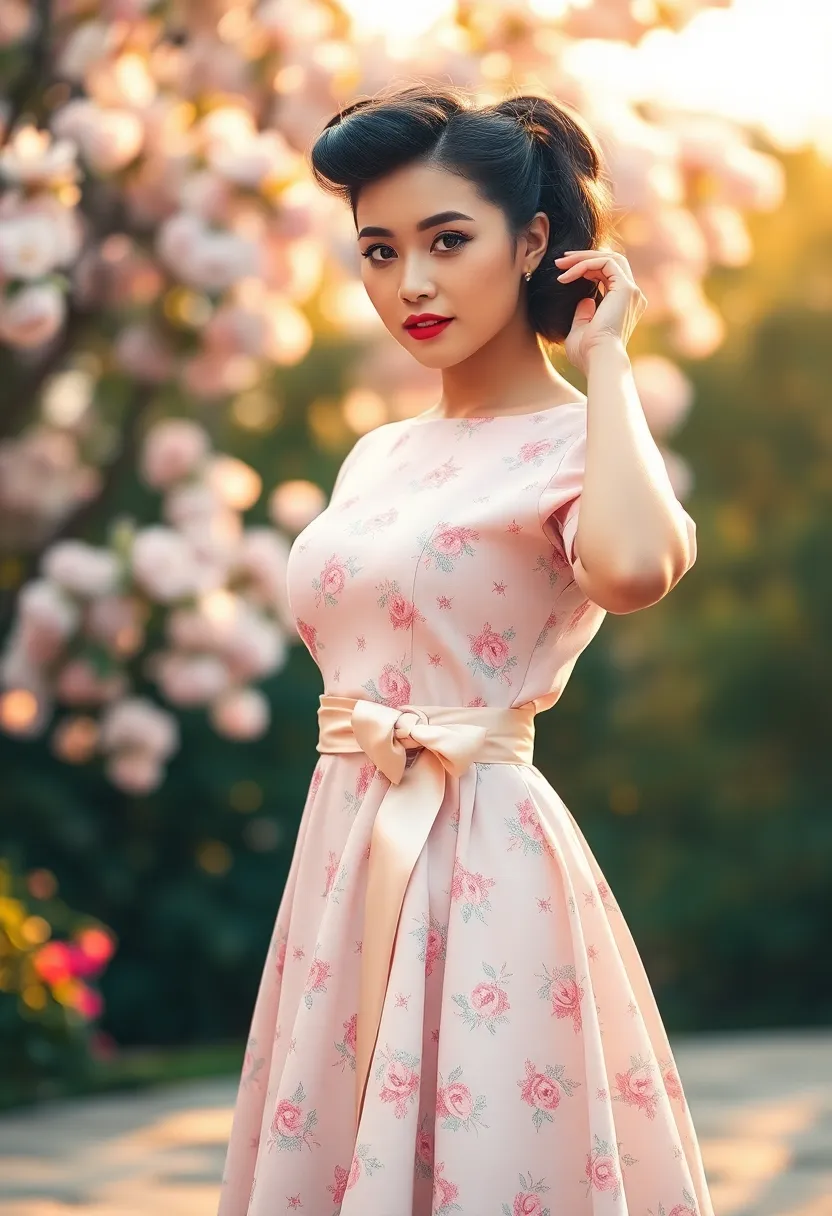 28 Natural Hair Styles to Celebrate Your Texture - 19. Vintage Roll: Retro Charm