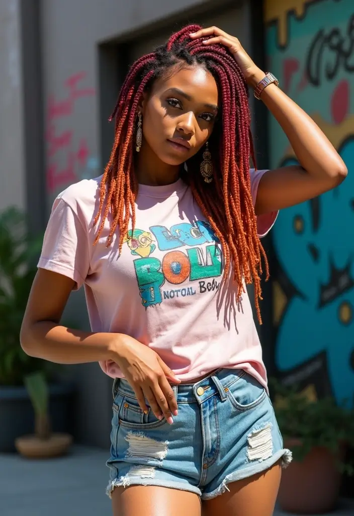 28 Natural Hair Styles to Celebrate Your Texture - 3. Faux Locs: Edgy Yet Elegant
