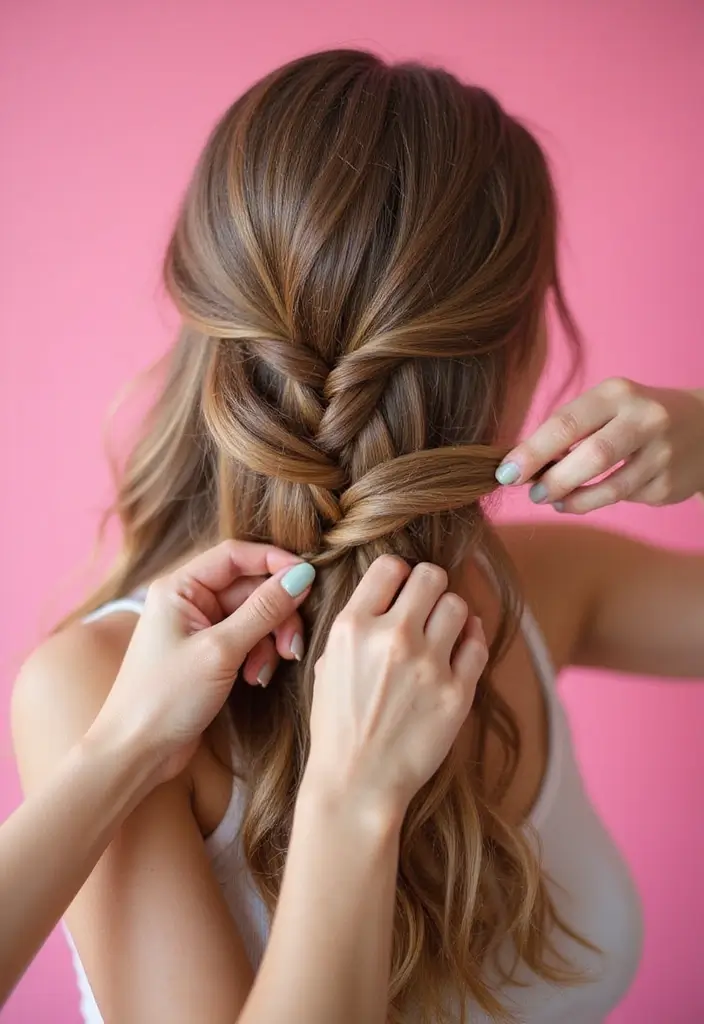28 Step-by-Step Hairstyles Tutorial for Beginners - 1. Basic Three-Strand Braid
