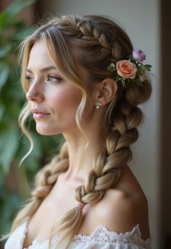 28 Step-by-Step Hairstyles Tutorial for Beginners - 6. Braided Crown