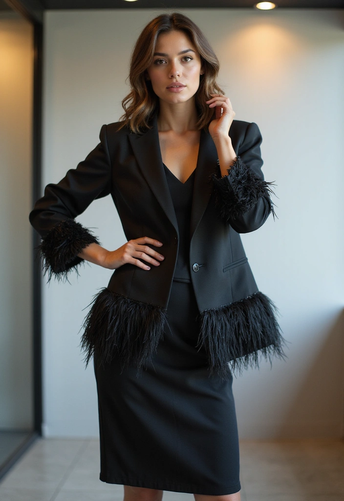 29 Feathered Haircuts for Medium Length Hair That Flatter - 22. Feathered Layers for Professional Looks