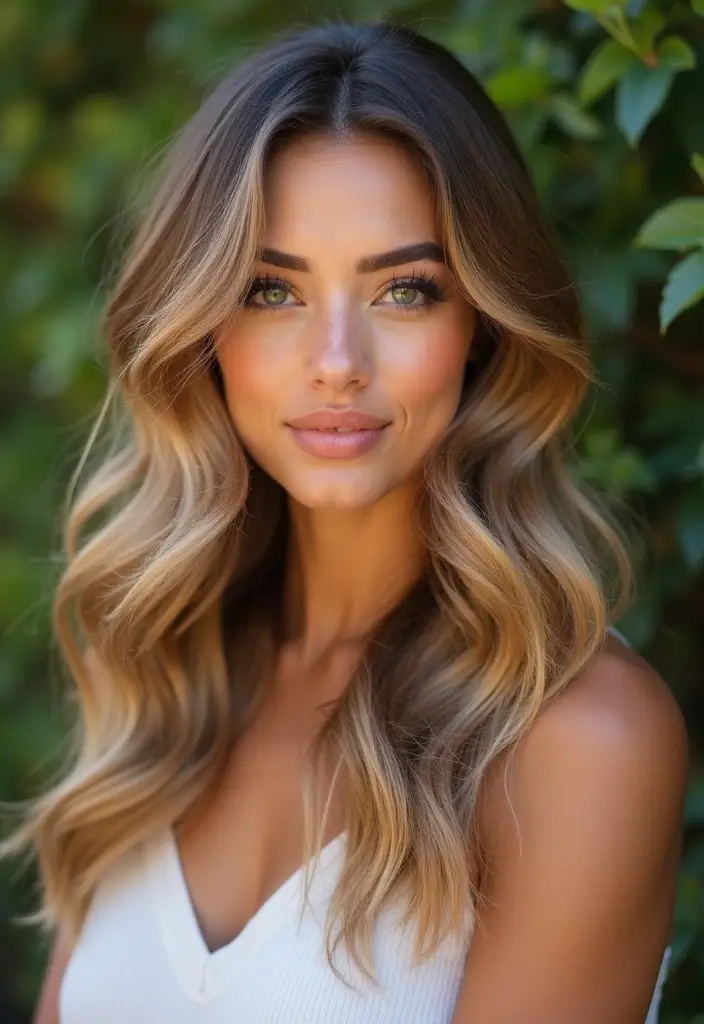 29 Feathered Haircuts for Medium Length Hair That Flatter - 8. Wavy Feathered Layers