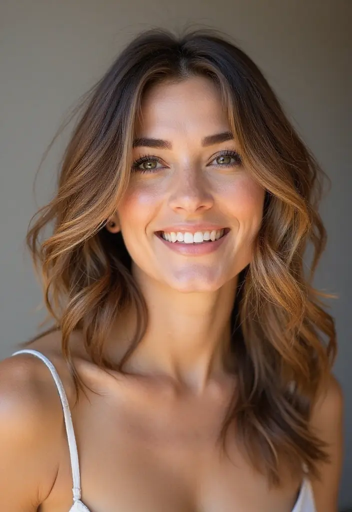 29 Feathered Haircuts for Medium Length Hair That Flatter - 9. Feathered Shag Cut