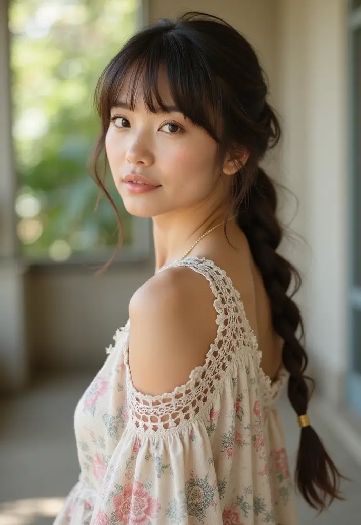 29 Hair Styles Braids That Are Trending Now - 16. Braided Bangs
