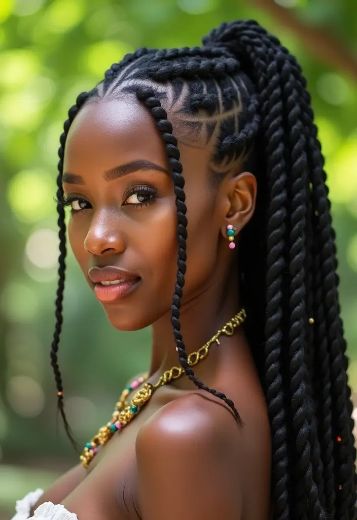 29 Hair Styles Braids That Are Trending Now - 28. Textured Braids