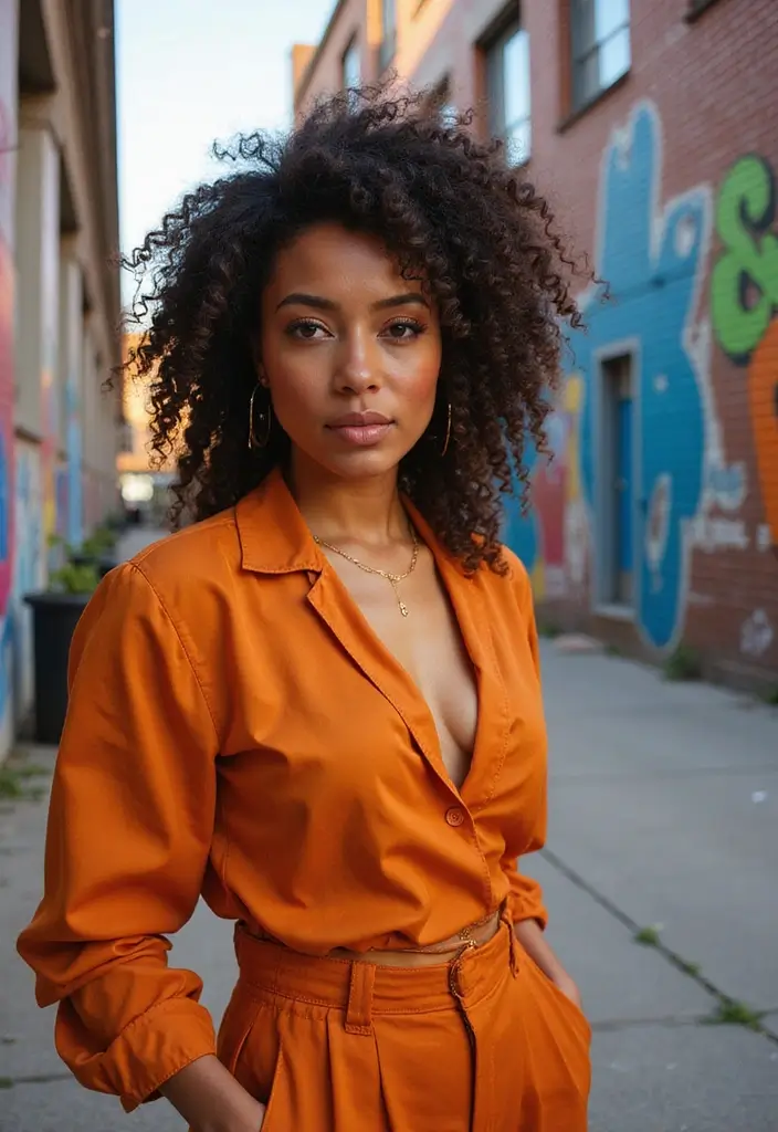 29 Hair Styles Natural to Celebrate Your Roots - 24. Asymmetrical Curls