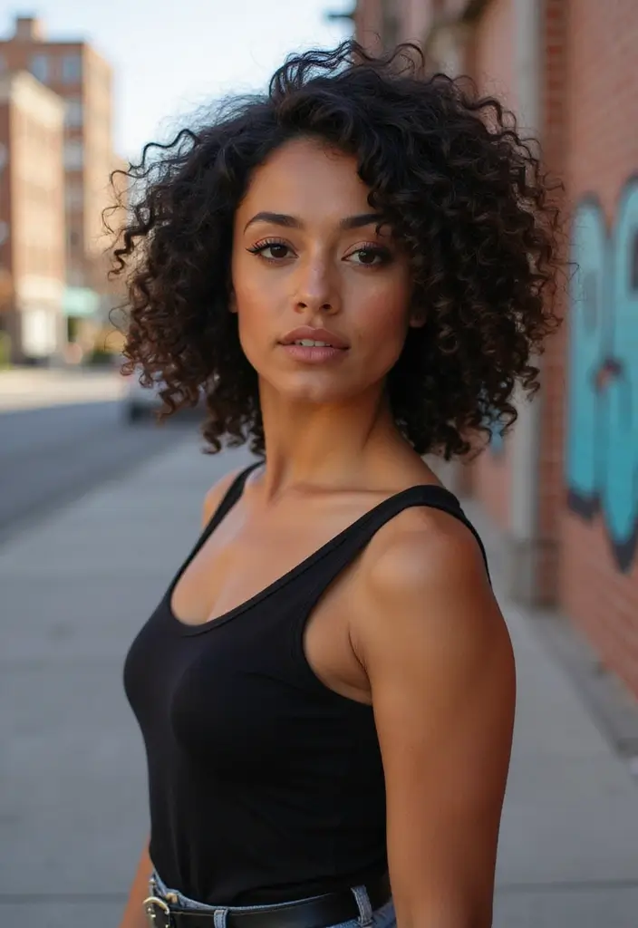 29 Hair Styles Natural to Celebrate Your Roots - 25. Faded Curls