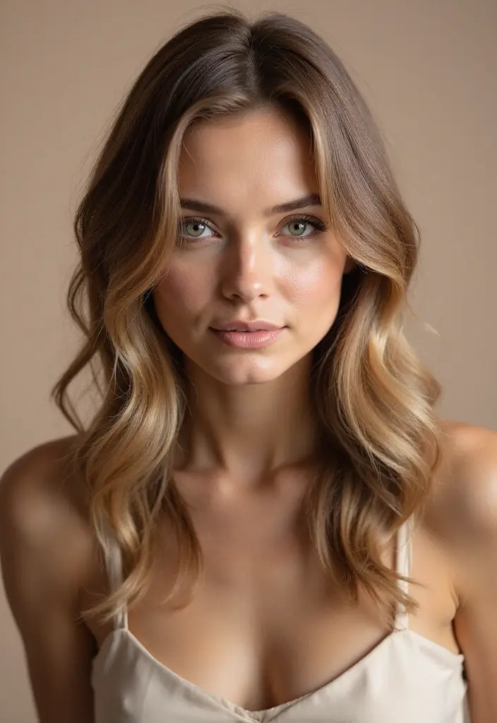 29 Hair Styles for Medium Hair That Are Trendy - 16. Creative Hair Parting