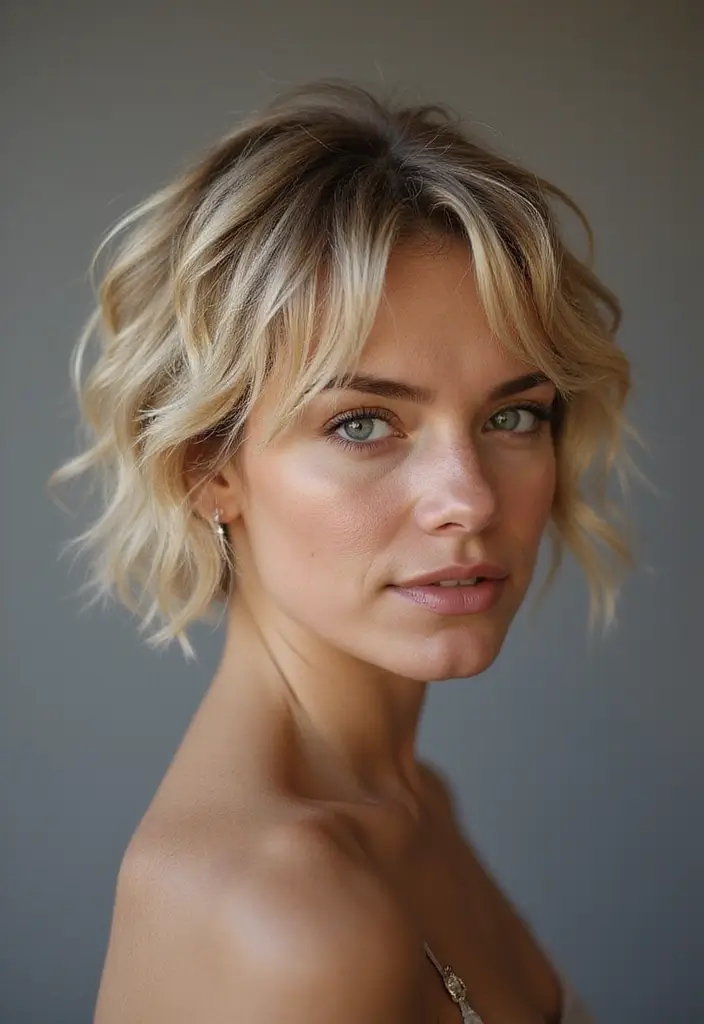 29 Hair Styles for Medium Hair That Are Trendy - 21. Grown-Out Pixie