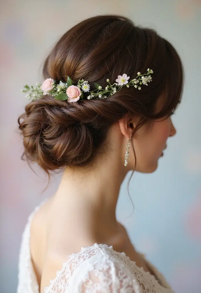 29 Hair Styles for Medium Hair That Are Trendy - 29. The Elegant Updo