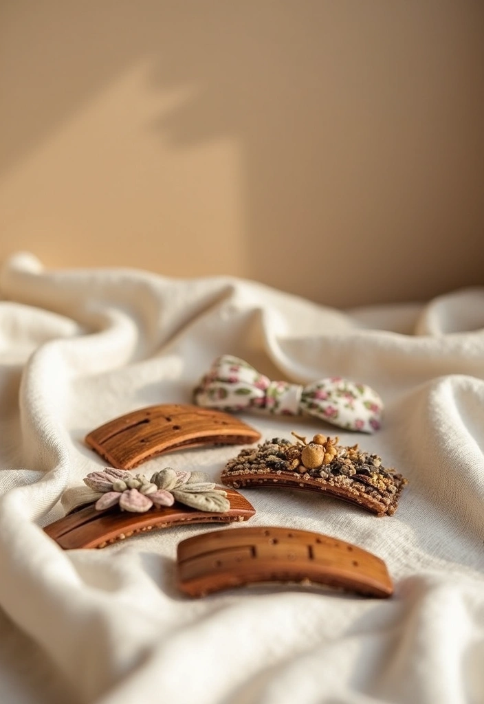 29 Hair Styles for Medium Hair That Are Trendy - 7. Eco-Friendly Hair Accessories