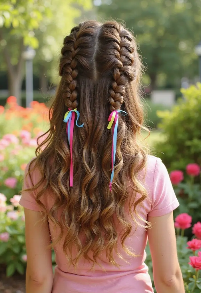 29 Haircut Ideas for Thin Hair to Boost Confidence - 17. Half-Up, Half-Down