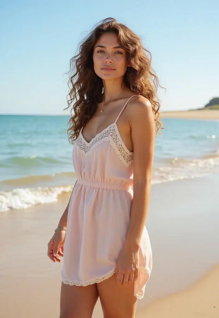 29 Haircut Short Hair Trends to Follow - 21. Curly Beach Waves