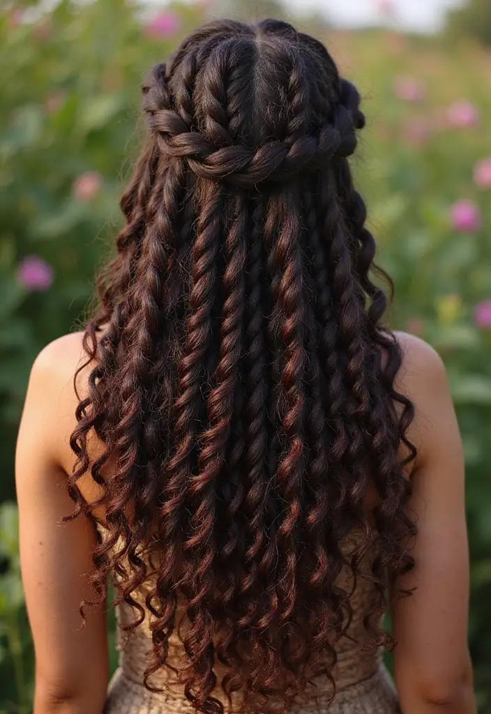 29 Haircut Short Hair Trends to Follow - 22. Curly Braids