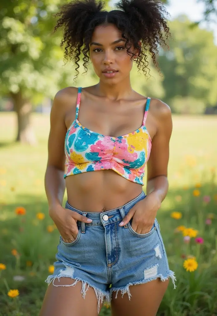 29 Haircut Short Hair Trends to Follow - 26. Curly Space Buns