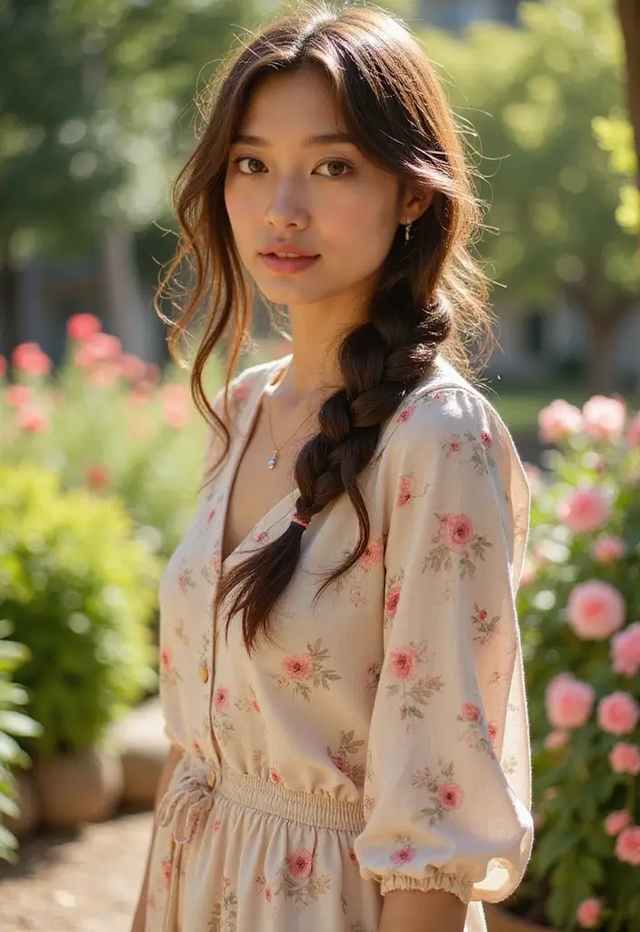 29 Haircut Wavy Hair Looks That Are In Vogue - 27. Casual Wavy Braids