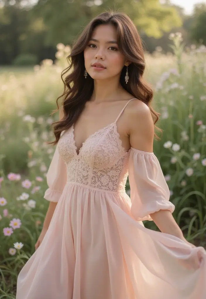 29 Haircut Wavy Hair Looks That Are In Vogue - 29. Romantic Loose Waves