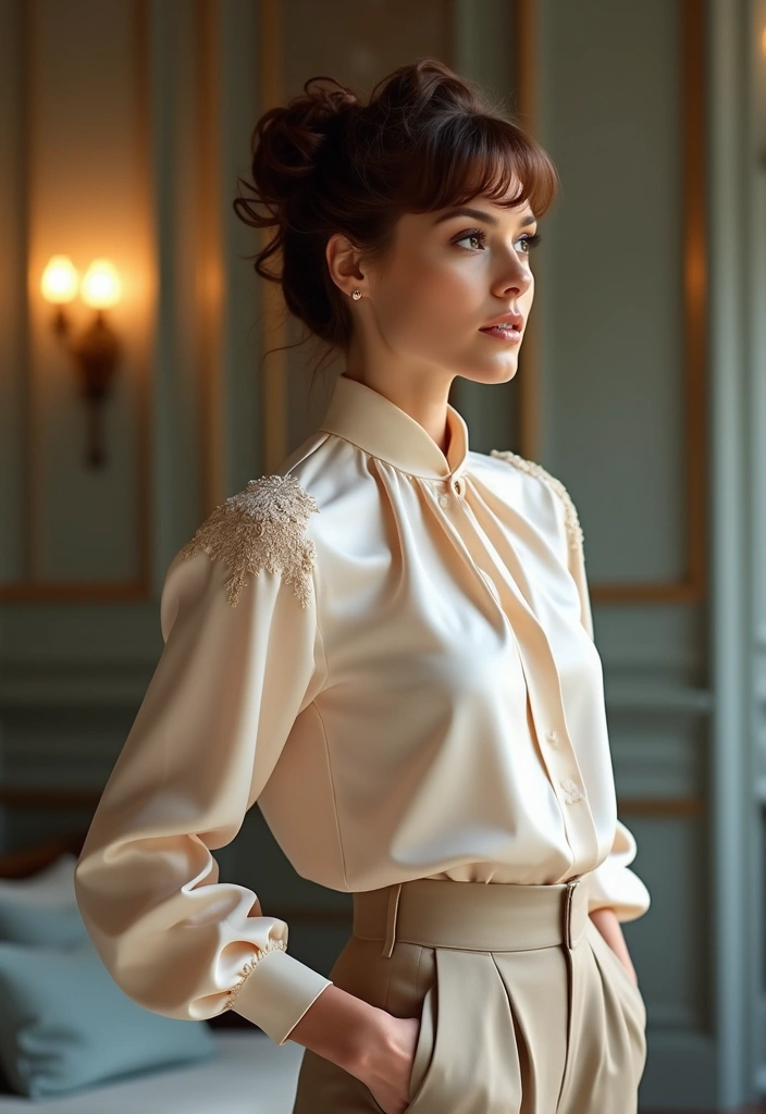 29 Hairstyles with Bangs That Frame Your Face Perfectly - 22. Chic Updo with Curly Bangs