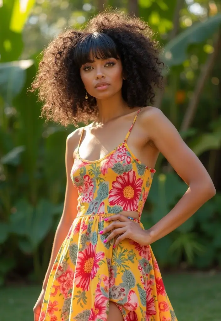 29 Hairstyles with Bangs That Frame Your Face Perfectly - 5. Curly Bangs for a Bold Statement