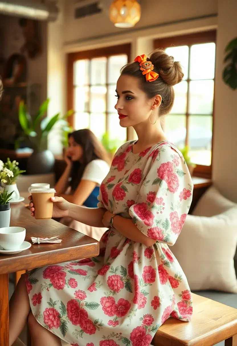 29 Must-Try Hairstyles with Clips for a Quick Glam - 8. Retro Twist with a Statement Clip