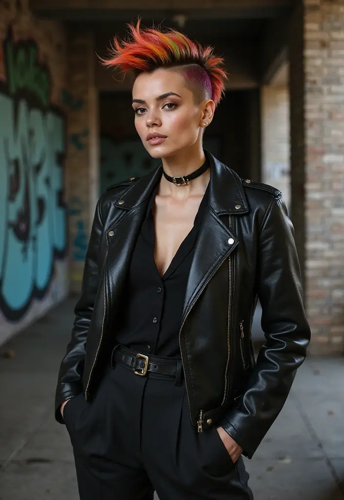29 Pixie Haircut Styles That Are Bold and Beautiful - 10. Mohawk Pixie