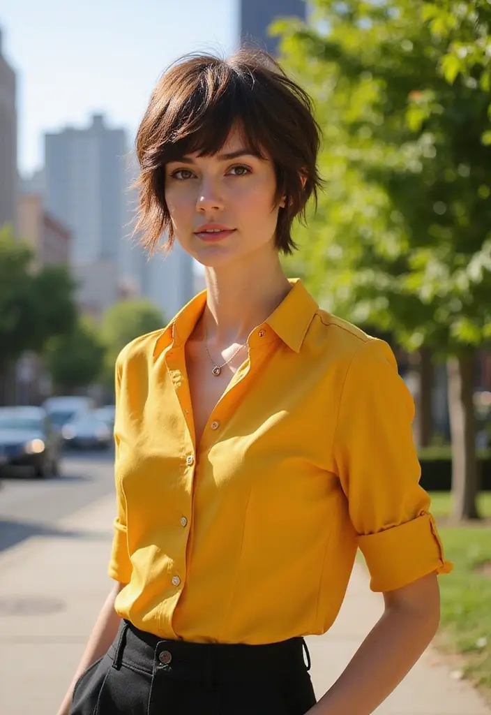 29 Pixie Haircut Styles That Are Bold and Beautiful - 6. Textured Pixie with Bangs