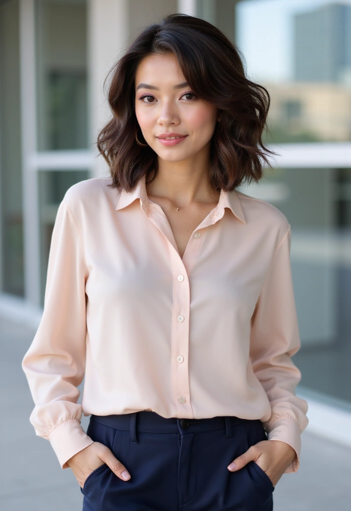 29 Shaggy Bob Haircuts to Refresh Your Look - 13. Shaggy Bob with Side Part