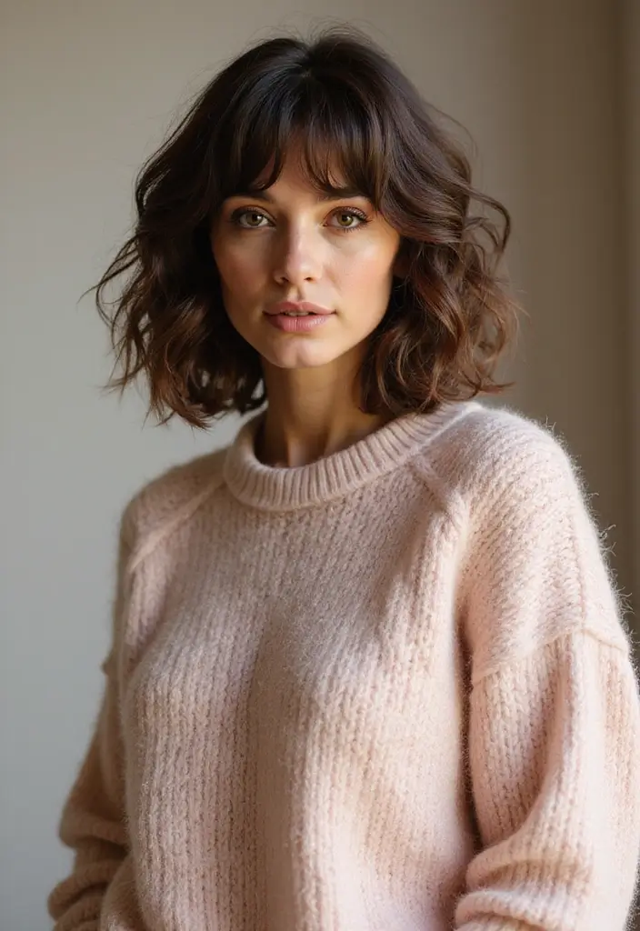 29 Shaggy Bob Haircuts to Refresh Your Look - 16. Shaggy Bob with Layers and Volume